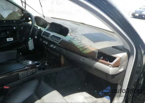 2007 BMW 750Li z USA, uszkodzony, nr VIN WBAHN83587DT71403